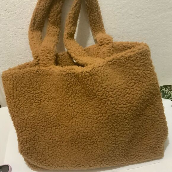 NWT Victoria’s Secret PINK Cozy Plush Tote Bag - Picture 7 of 11